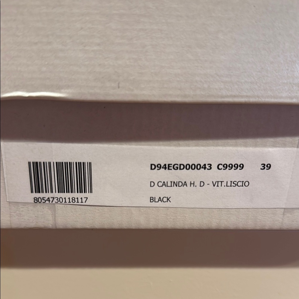 Geox Black Heeled Italian Leather Riding Boots Sleek Design US 8.5 - Picture 2 of 15